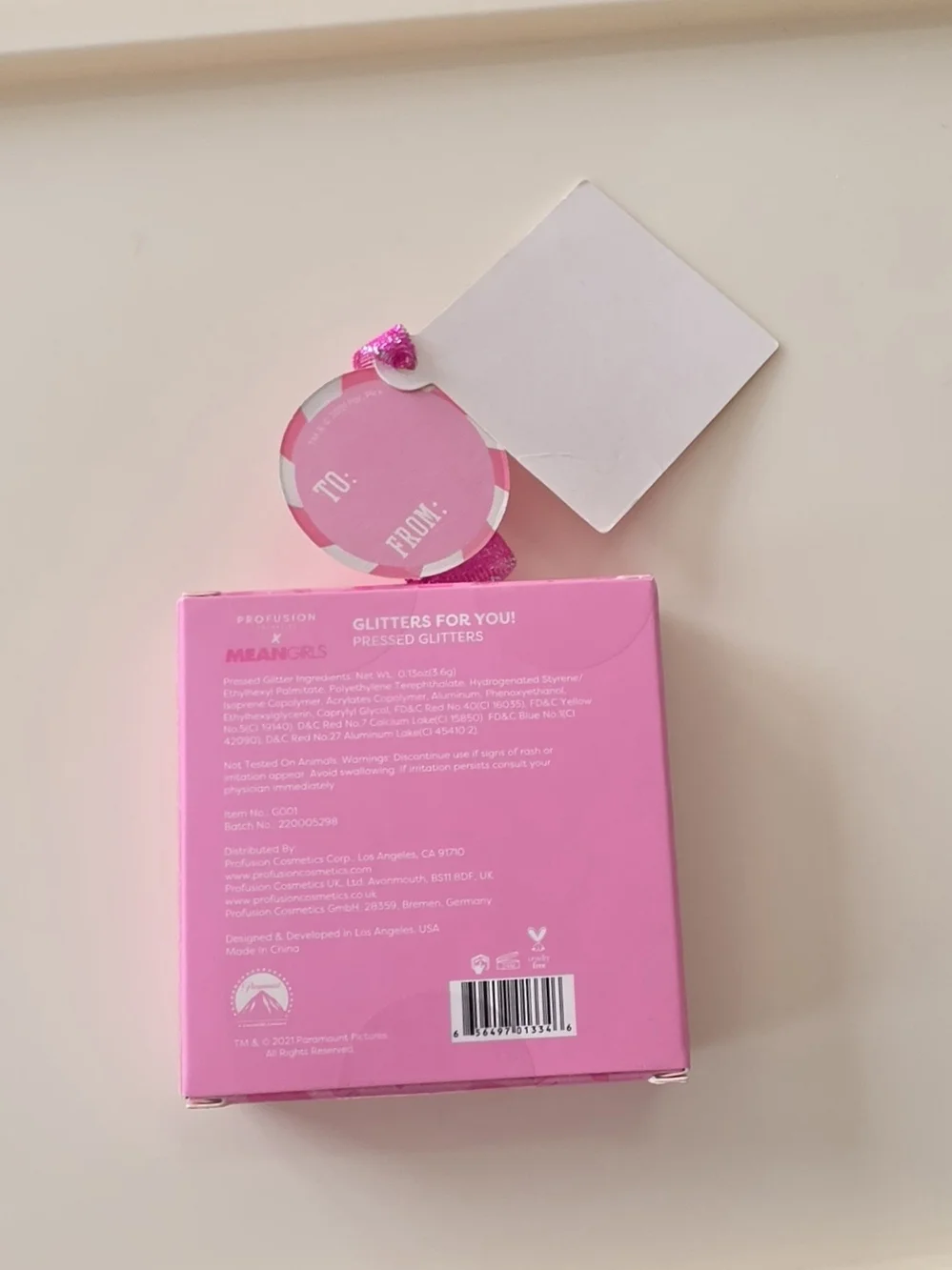 NIB Profusion x Mean Girls Makeup Collection Bundle 5 Piece Limited Edition